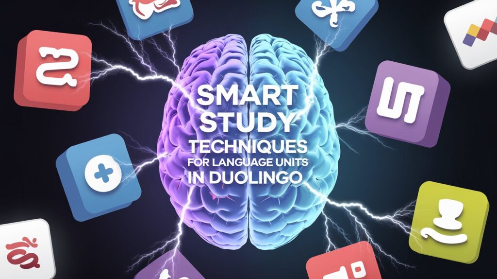 Smart Study Techniques for Language Units in Duolingo