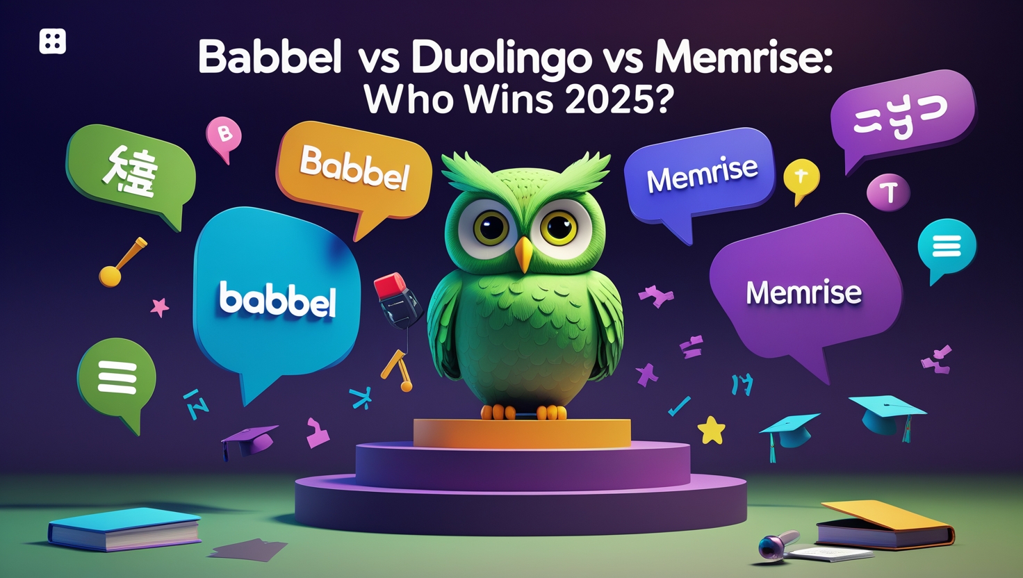 Babbel vs Duolingo vs Memrise