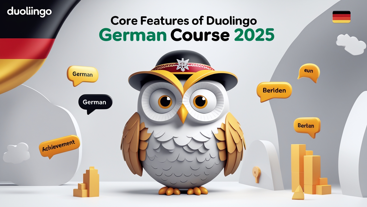 Core Features of Duolingo German Course 2025