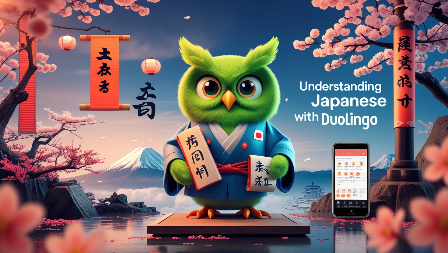 Japanese with Duolingo