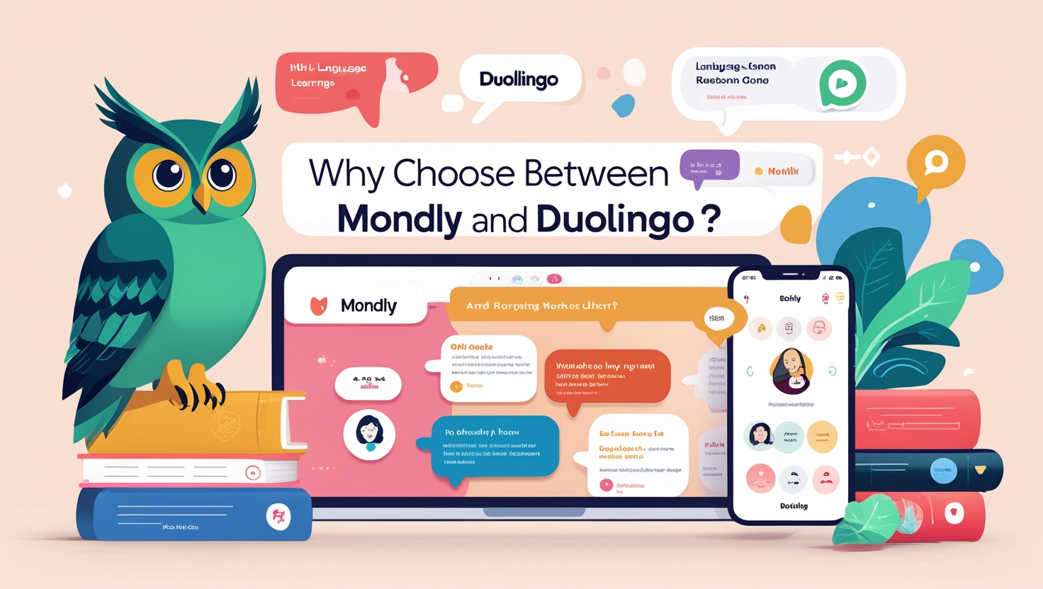 Why Choose Between Mondly and Duolingo