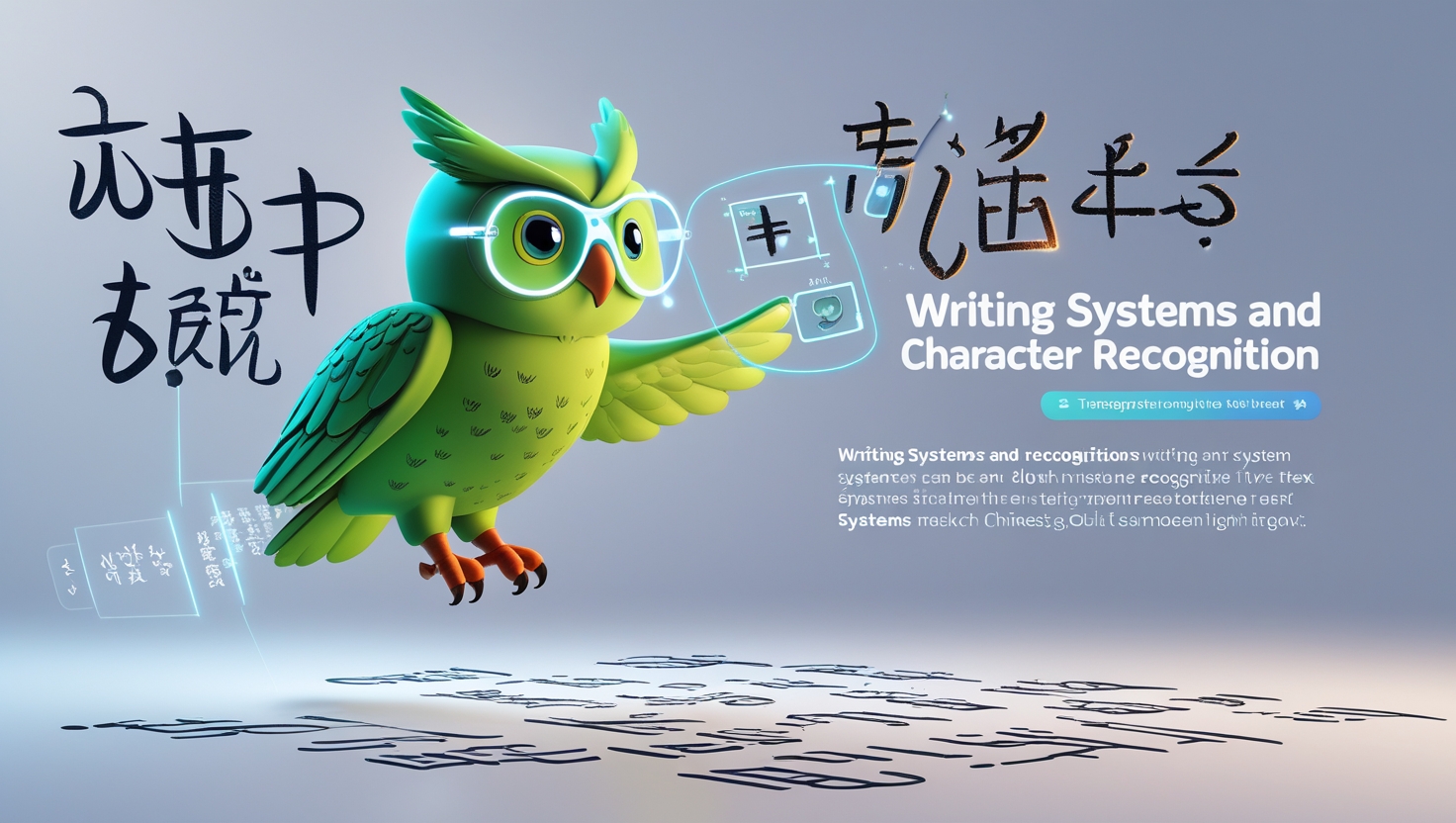 Writing Systems and Character Recognition